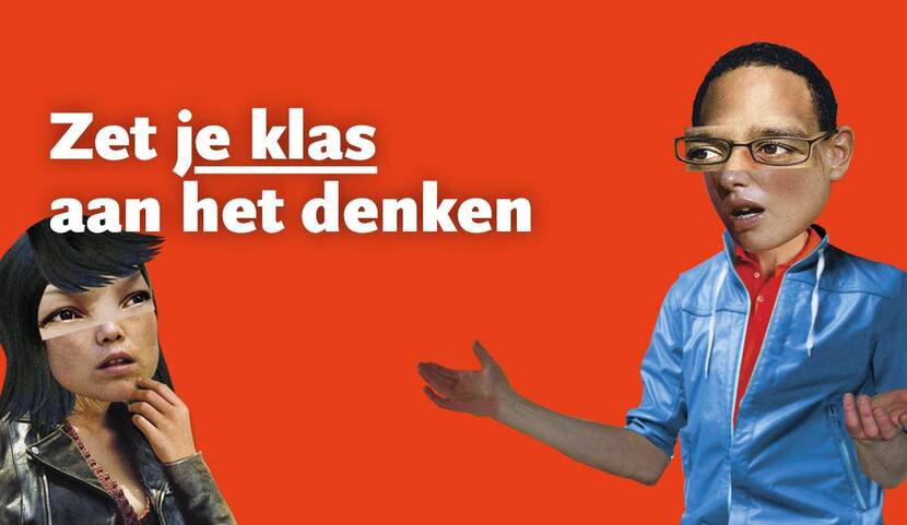 Tekst: Zet je klas aan het denken